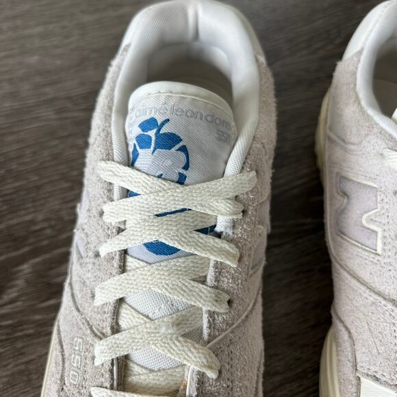 Aimé Leon Dore x New Balance 550 Vintage Grey‎ Suede Sneakers 8.5 Retro Low EUC - Picture 4 of 16